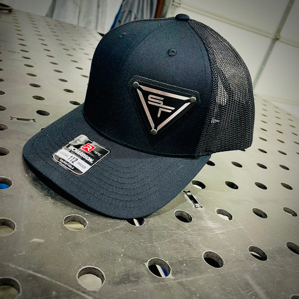 SFW Metal/leather patch Hat